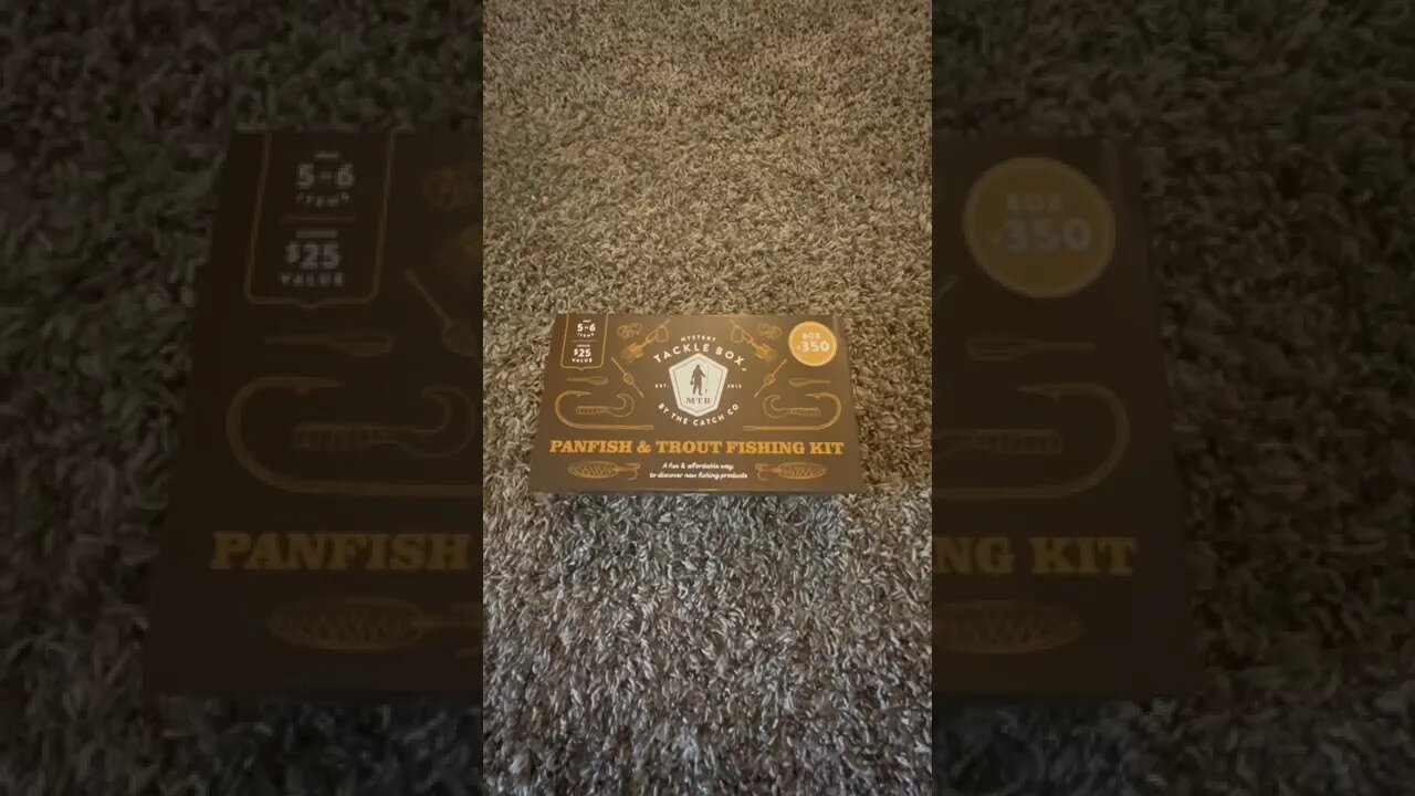 Opening Mystery Tackle Box #350