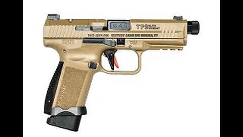 Firing the Canik TP9 Elite Combat