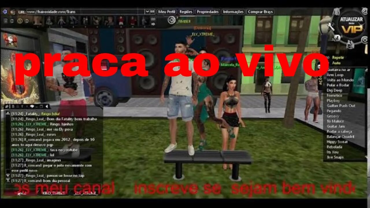 praca ao vivo