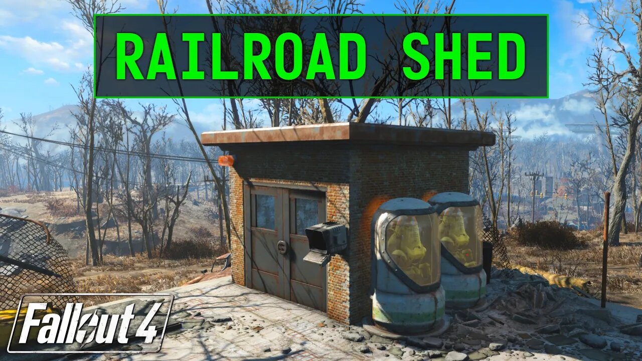 Fallout 4 | Railroad Maintenance Shed