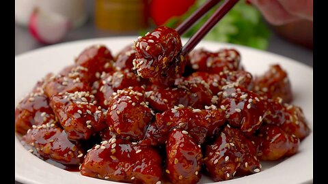 SESAME Chicken | Making Honey Sesame Chicken