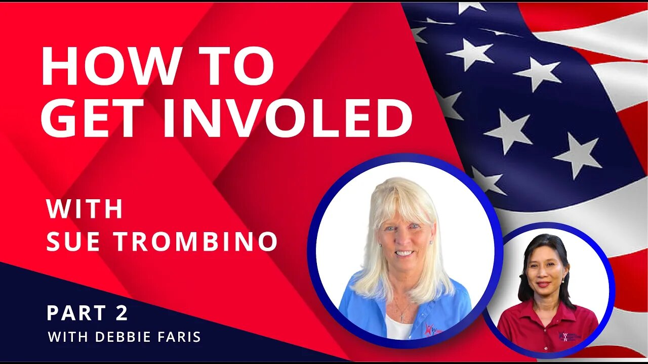 HOW TO GET INVOLVED WITH SUE TROMBINO - PART 2 WITH DEBBIE FARIS