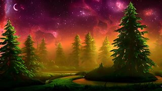 Soothing Magical Forest Music - Night Star Forest ★946 | Relaxing, Beautiful