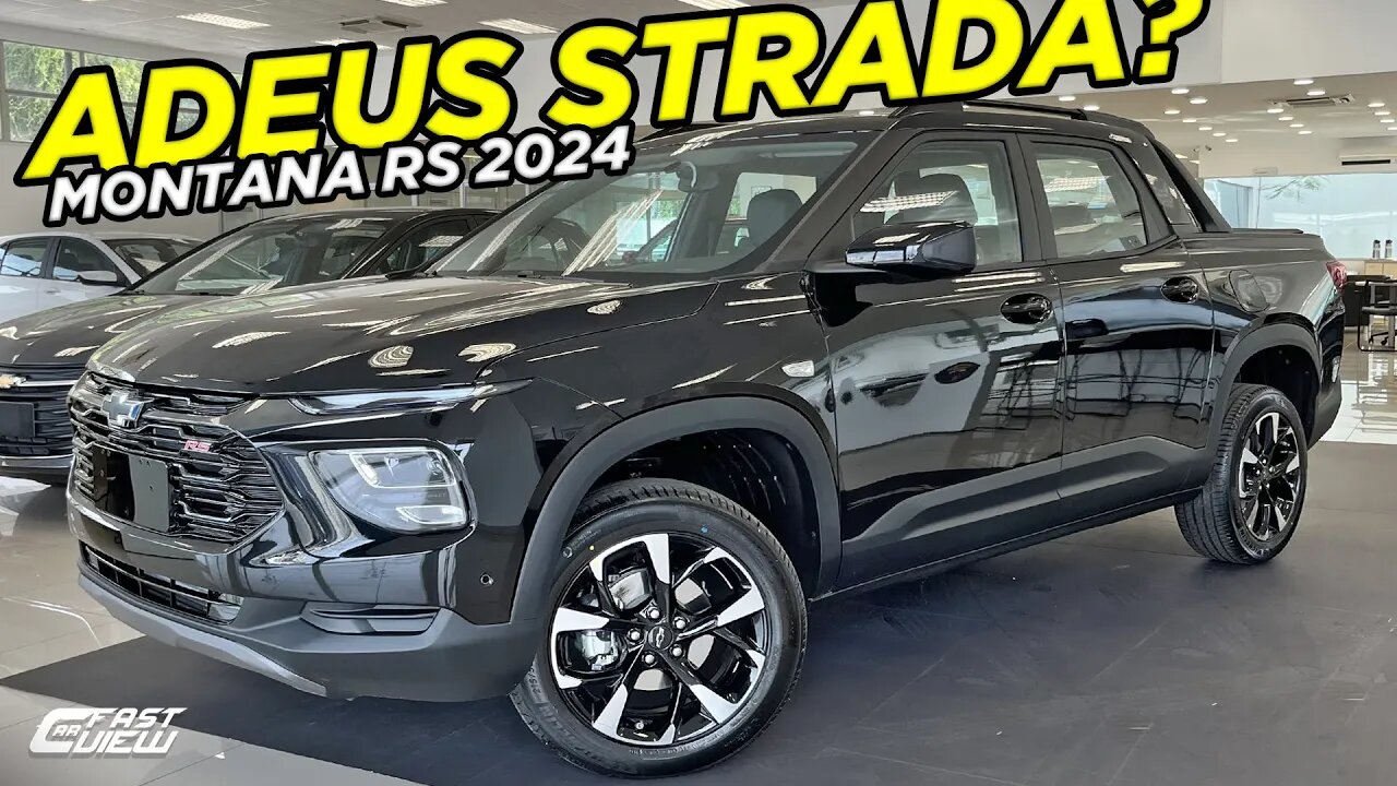 NOVA CHEVROLET MONTANA RS 2024 + CARA QUE TORO ENDURANCE E + POTENTE QUE STRADA TURBO VALE A PENA?