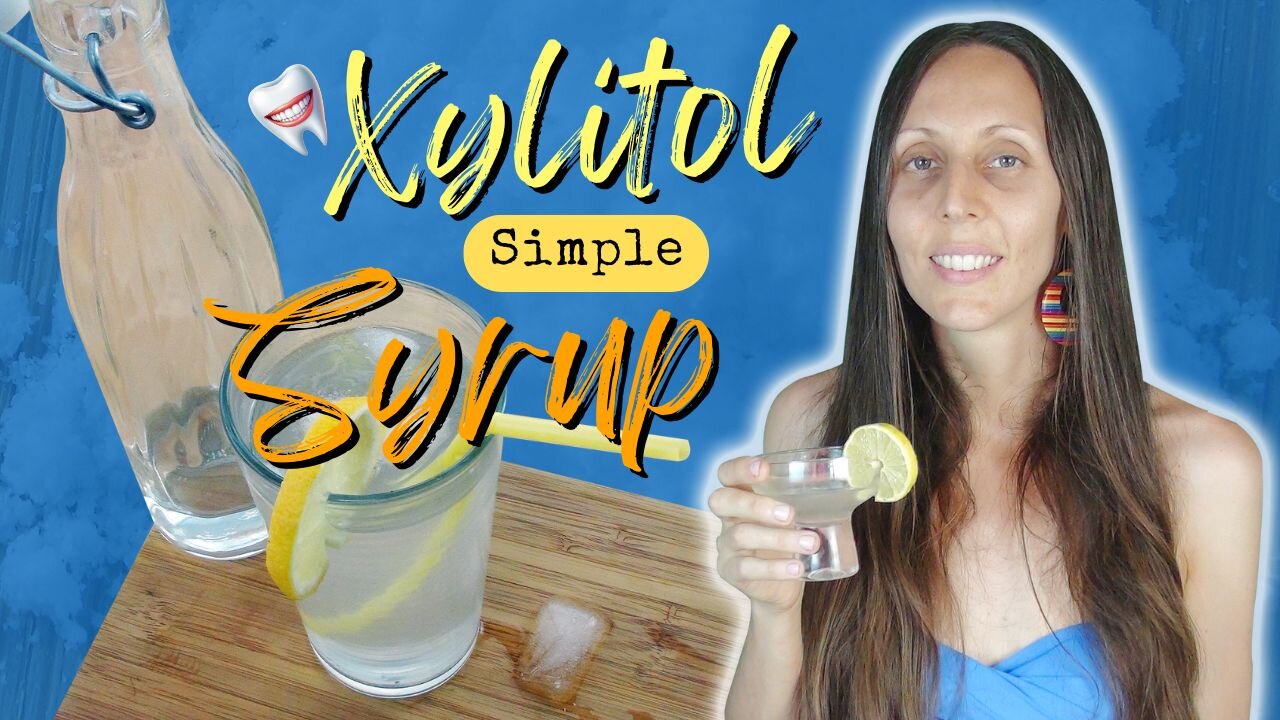 Xylitol Simple Syrup: Sweeten Your Drinks and Sauces, Sugar FREE