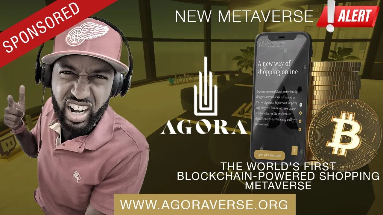 A Blockchain-Powered Shopping Metaverse - Agora!