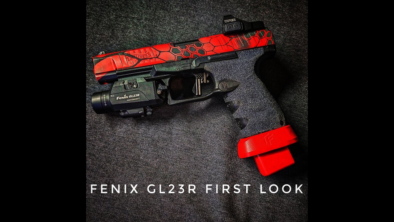 The Fenix GL23R Weapon Light First Look