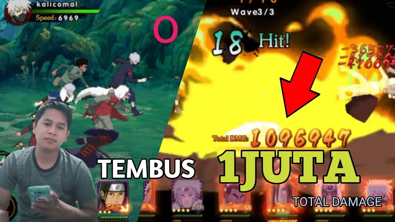 Capai 1 Jt Damage Jiraya Sage Ultimate - Heroes Assembled Reborn