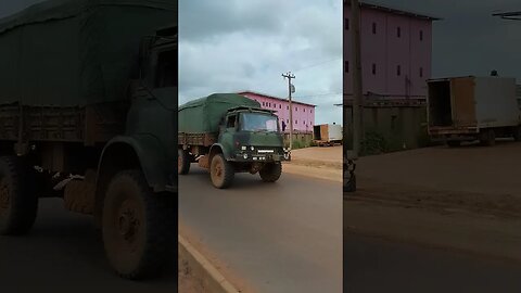 Guyana Army Truck #fun #viral #truck