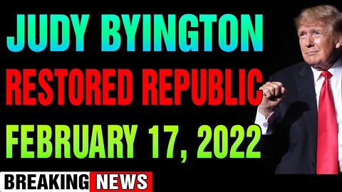 𝐑𝐄𝐒𝐓𝐎𝐑𝐄𝐃 𝐑𝐄𝐏𝐔𝐁𝐋𝐈𝐂 𝐕𝐈𝐀 𝐀 𝐆𝐂𝐑 𝐒𝐏𝐄𝐂𝐈𝐀𝐋 𝐑𝐄𝐏𝐎𝐑𝐓 𝐀𝐒 𝐎𝐅 𝐅𝐄𝐁𝐑𝐔𝐀𝐑𝐘 𝟏𝟕, 𝟐𝟎𝟐𝟐