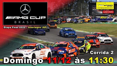 AMG CUP BRASIL | Corrida 2 | 8ª Etapa - Final 2022 - Interlagos (SP) | Ao Vivo