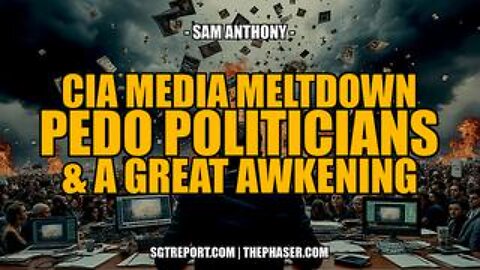 CIA Media Meltdown & Pedo Politicians Exposed