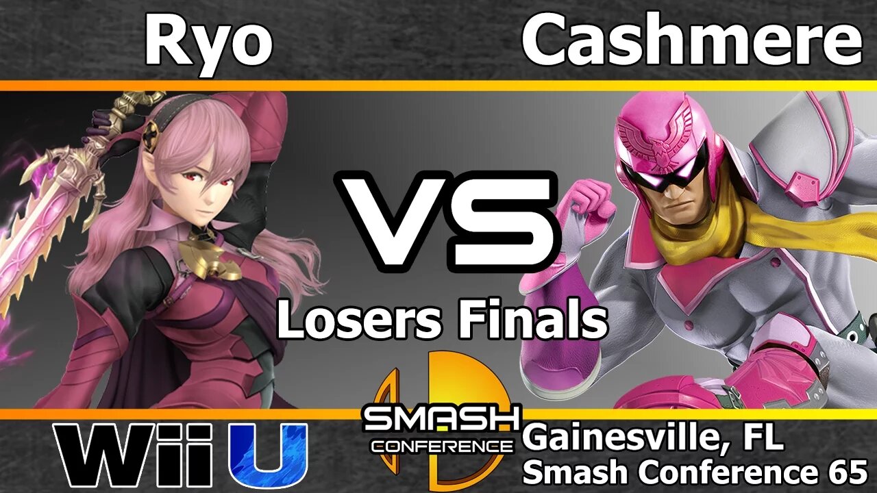 Ryo (Corrin, Roy, & Ike) vs. Cashmere (C. Falcon) - Losers Finals - SC65