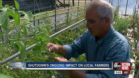 Small farmers say it will take them months to recover from the government shutdown