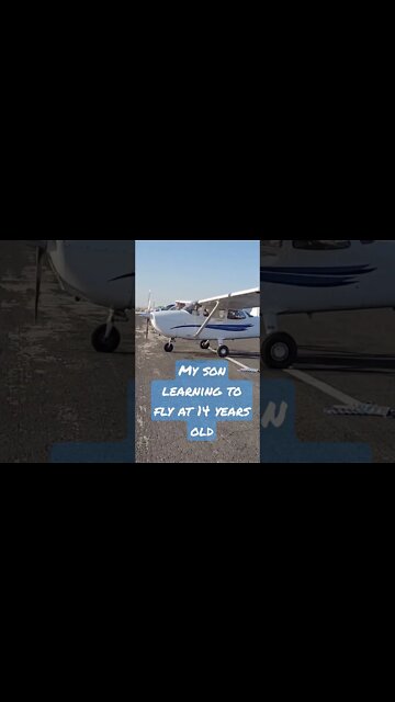 My Fourteen Year Old Learning To Fly!
