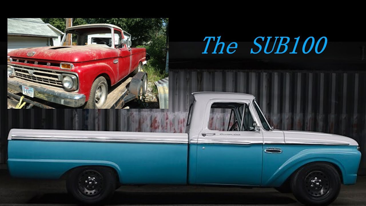 The One The Only The SUB100 The First Ford F100 On a Suburban Chassis