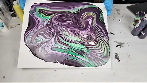 Live Marble Acrylic Pour