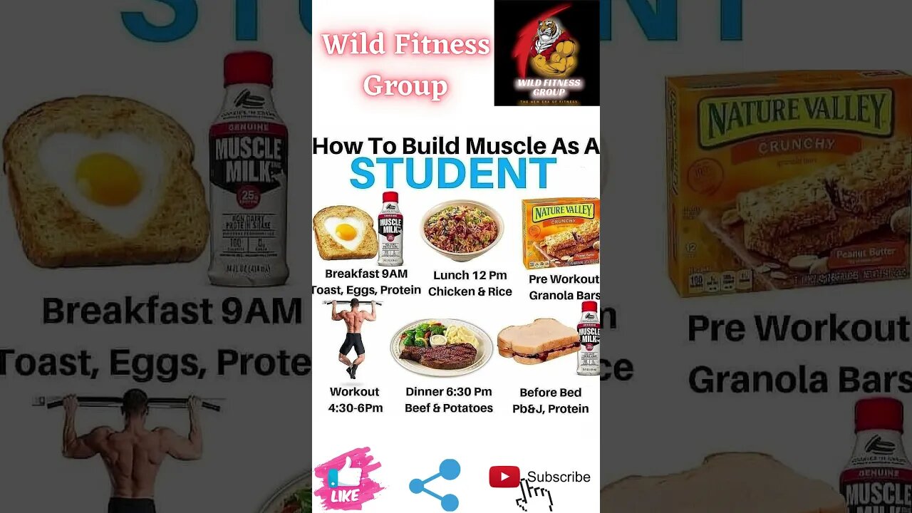 🔥How to build muscle as a student🔥#fitness🔥#wildfitnessgroup🔥#shorts🔥