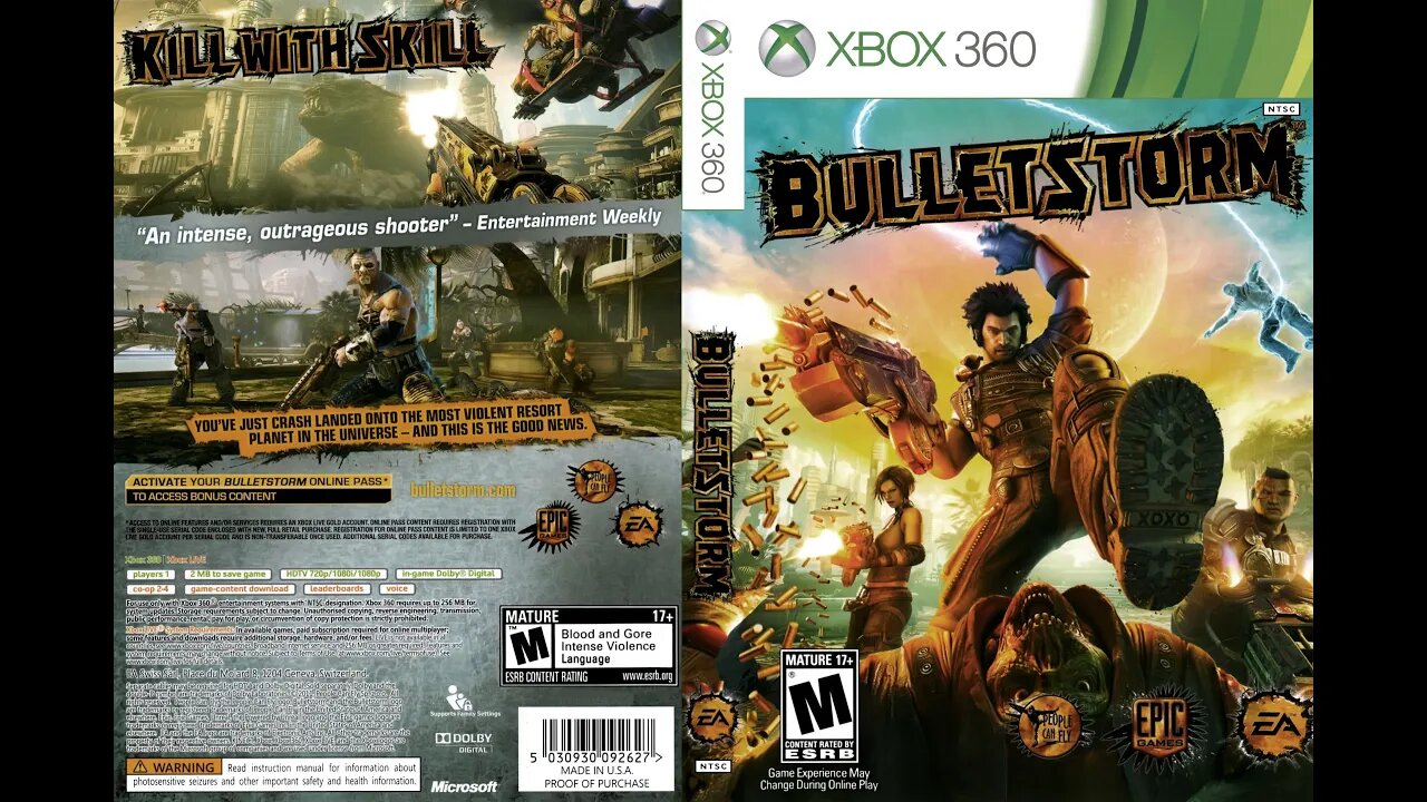 Bulletstorm - Parte 8 - Direto do XBOX 360