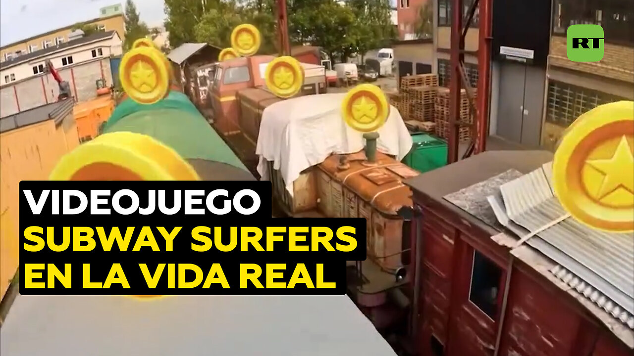 Un bloguero juega al Subway Surfers en la vida real