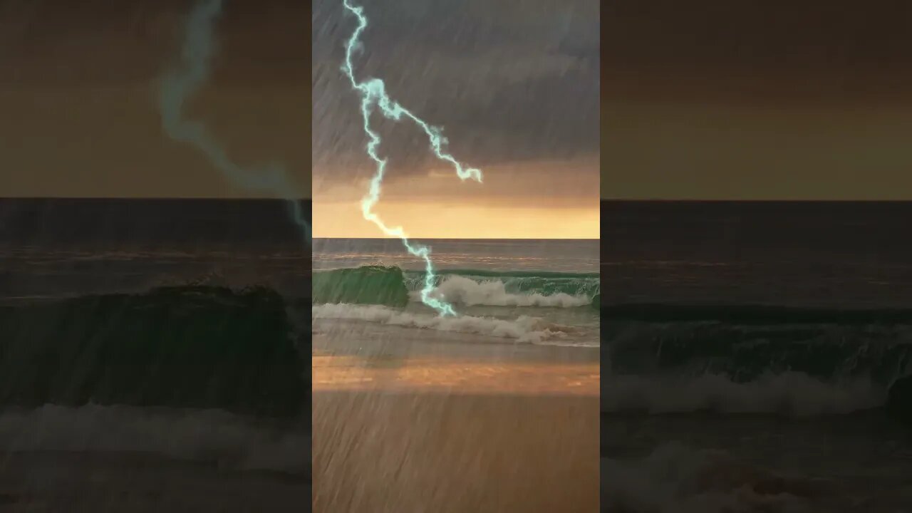Rain, Thunder & Lightning for Sleeping | White Noise