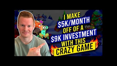 I make $5k/month off of a $9k Investment with this CRAZY Game - Crabada!