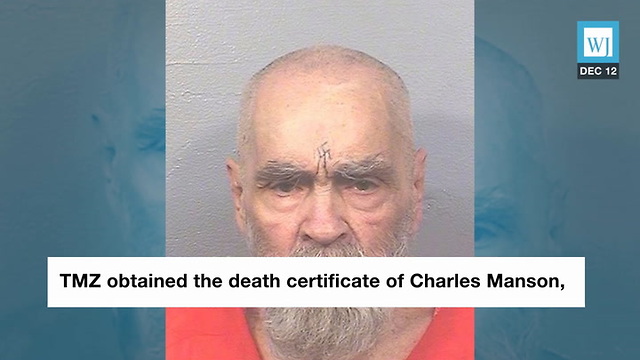 Autopsy Reveals Charles Manson's Official Cause of Death