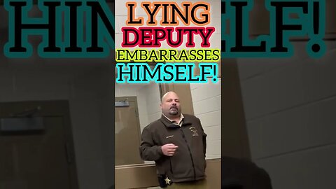 HE JUST COULDN’T STOP LYING!!! COP GOT OWNED AND ADMITS IT! #firstamendment #police #news