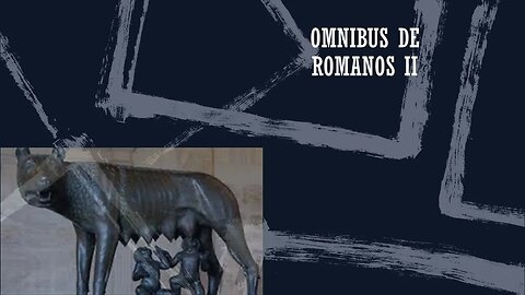 Omnibus nº 2 de la semana romana de agosto de 2023