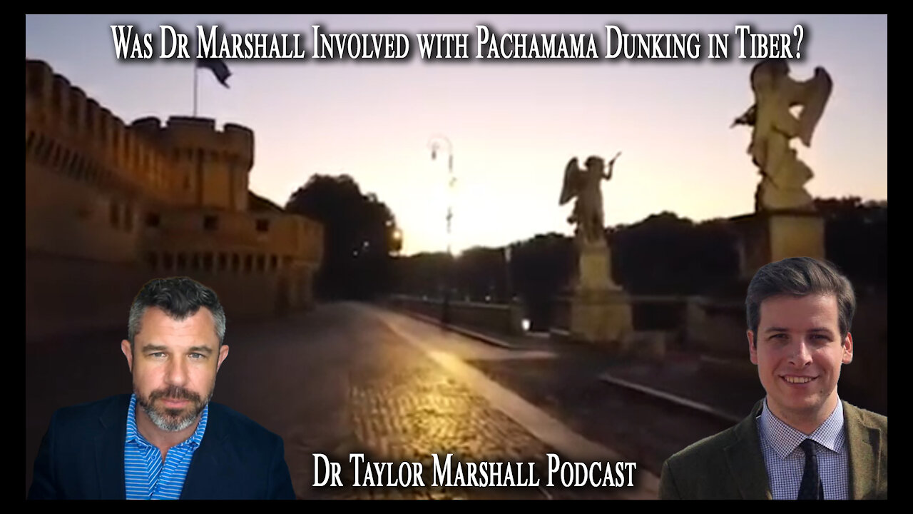 Was Dr Marshall Involved with Pachamama Dunking in Tiber?