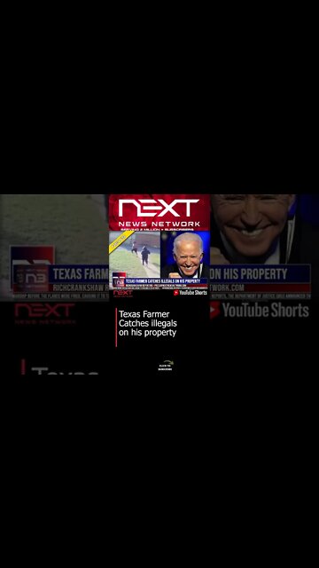 Texas Farmer Catches illegals on his property #shorts