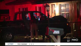 Truck catches on fire in Fort Myers
