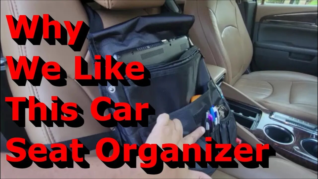 Why We Like This Car Front Seat Organizer - Install & Review