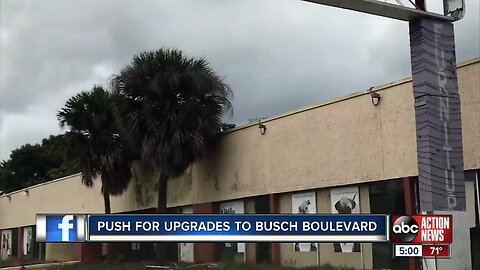 Push for upgrades to Busch Blvd