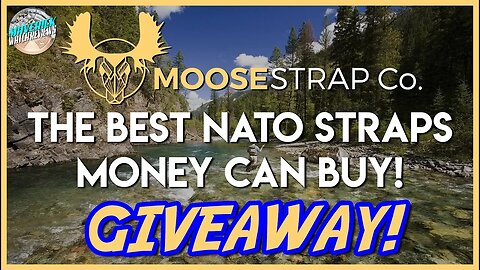 The Best NATO Straps Money Can Buy! | Moose Strap Company Review And GIVEAWAY!