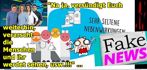 "Na ja, versündigt Euch weiterhin, verarscht die Menschen und ihr werdet sehen, usw.!!!" …