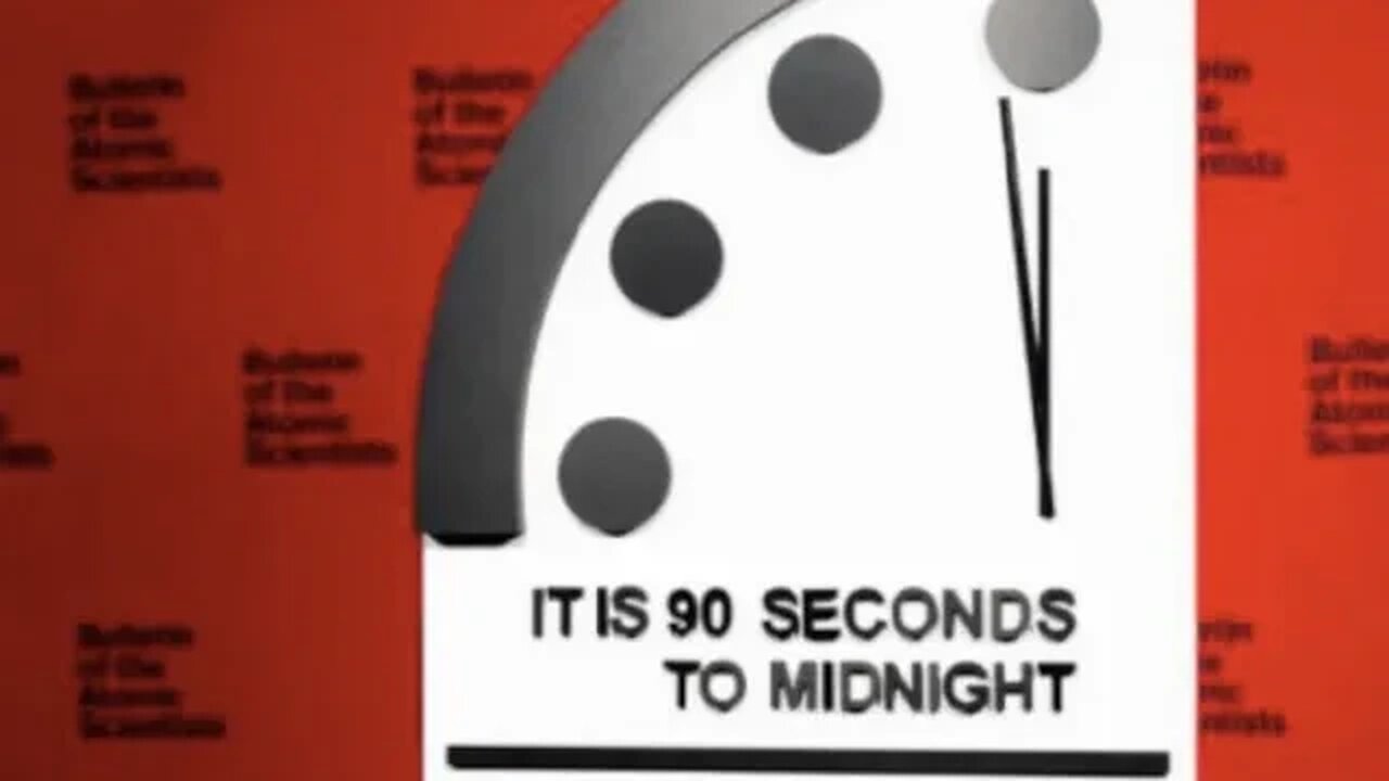 BREAKING: 'Doomsday Clock' moves closest ever to midnight!