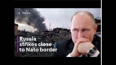 Russia Threatens Western weapons supplies as missiles hit near NATO Border