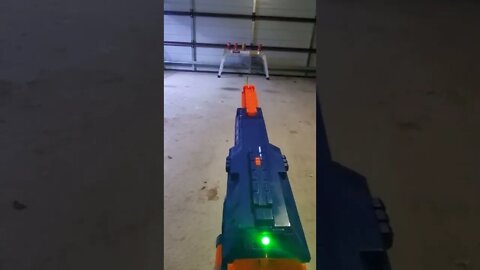 Infinus Nerf N-Strike Elite - 4 meter Challenge - Hit Subscribe for more