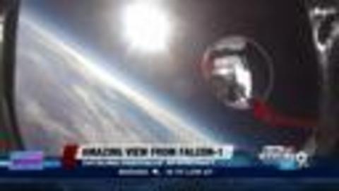 Check out the amazing view from Falcon-1