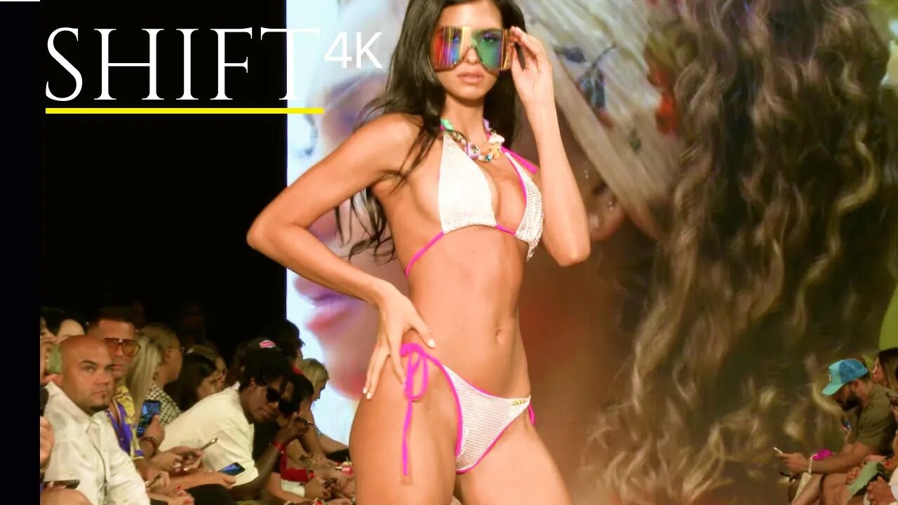 BELLARIA BIKINIS 4K / Swimwear fashion show / ft VIRGINIA SANHOUSE, CARO DEL RIO