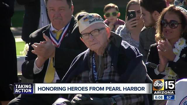 Honoring heroes from Pearl Harbor