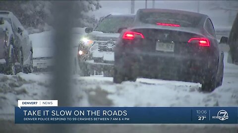 Highways reopening as snow moves east, with the potential for more closures Saturday