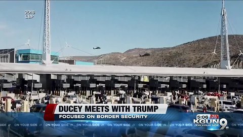 Arizona Gov. Ducey meets with Trump at White House