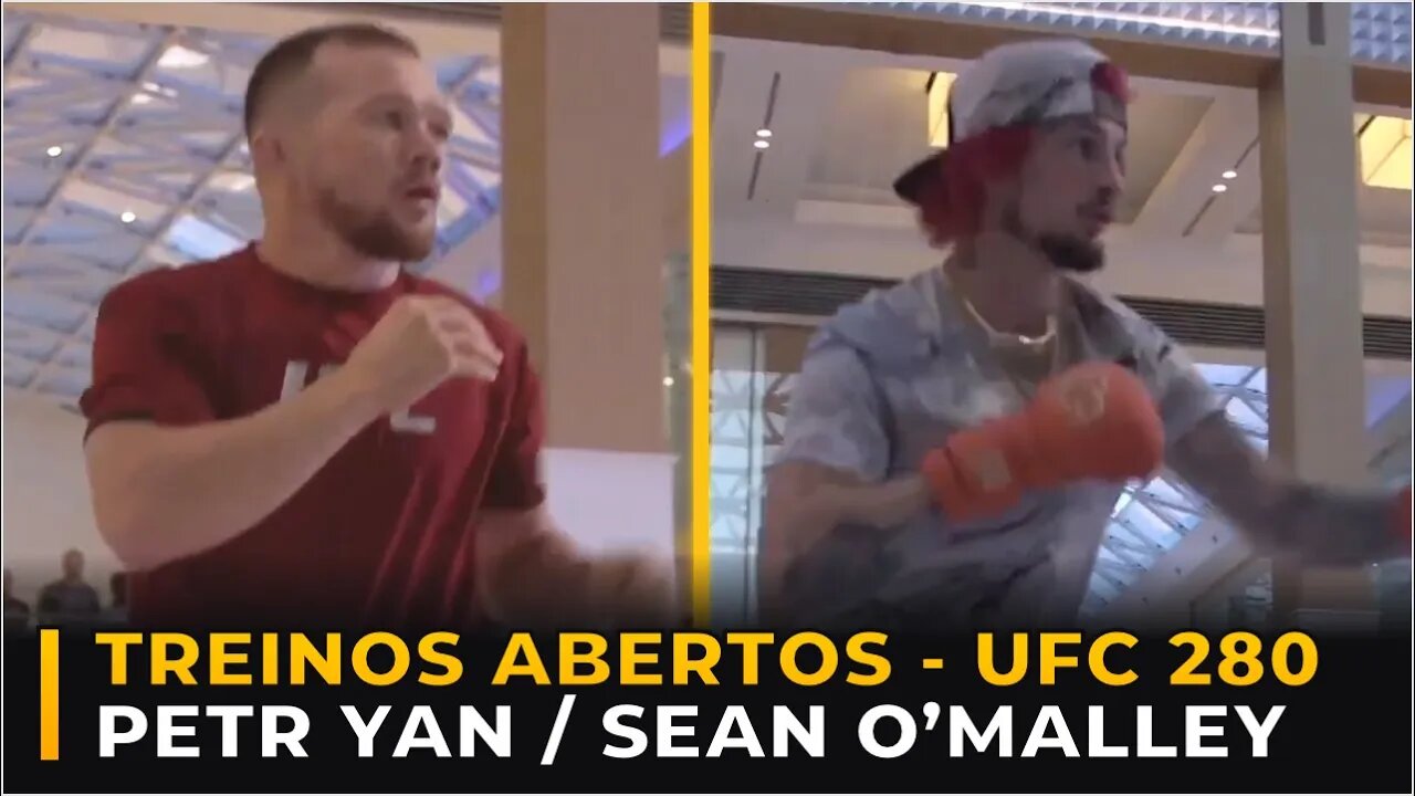 TREINOS ABERTOS DE PETR YAN E SEAN O'MALLEY - UFC 280