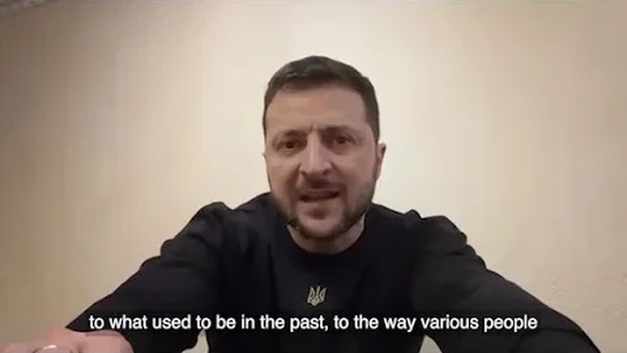 Vladimir Zelensky Explanations December 22, 2022 (Subtitle)