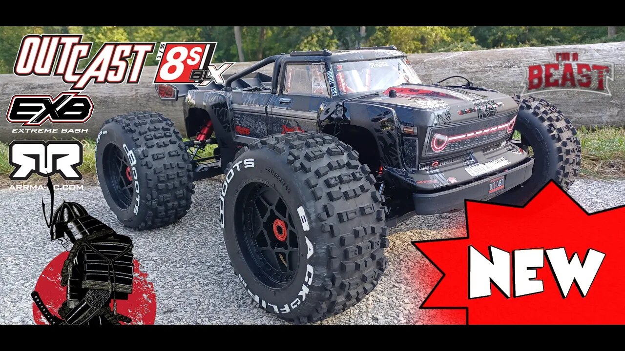 NEW Arrma Outcast 8S EXB RTR 1st Run