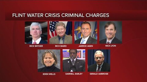 Former Governor Snyder to face criminal charges in connection to Flint water crisis