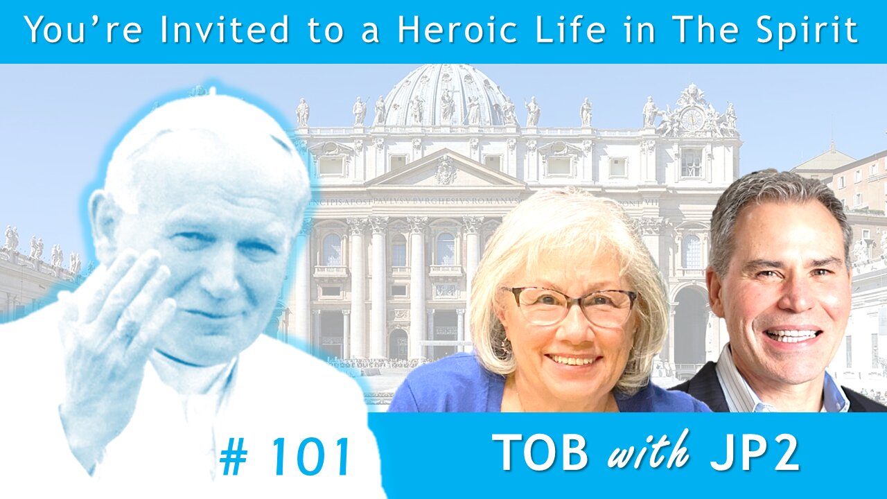 St. Pope John Paul II is in Session! You're Invited to a Heroic Life in the Spirit!!