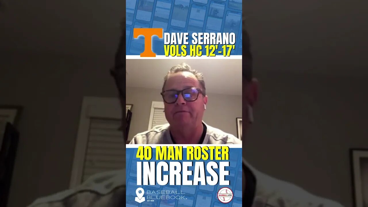 #shorts Coach Serrano shares his thoughts on the 40 man roster increase.